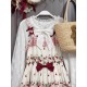 Yolanda Cranberry And Four-Leaf Clover JSK(Reservation/Full Payment Without Shipping)